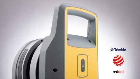 AKT Design Award für Trimble 3D-Scanner TRIMBLE X7 mit Design Award